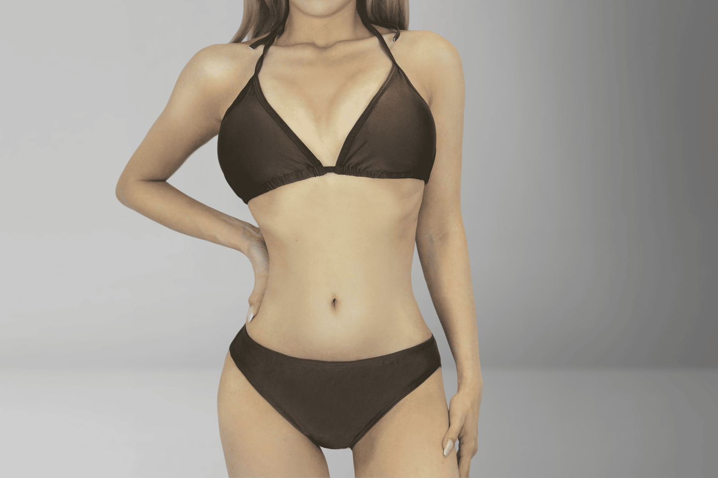 AuraNest Ocean Bloom Lace Bikini Set - Delicate Sheer Lace Cover-Up Top & Shorts for Beach Goddess Vibes