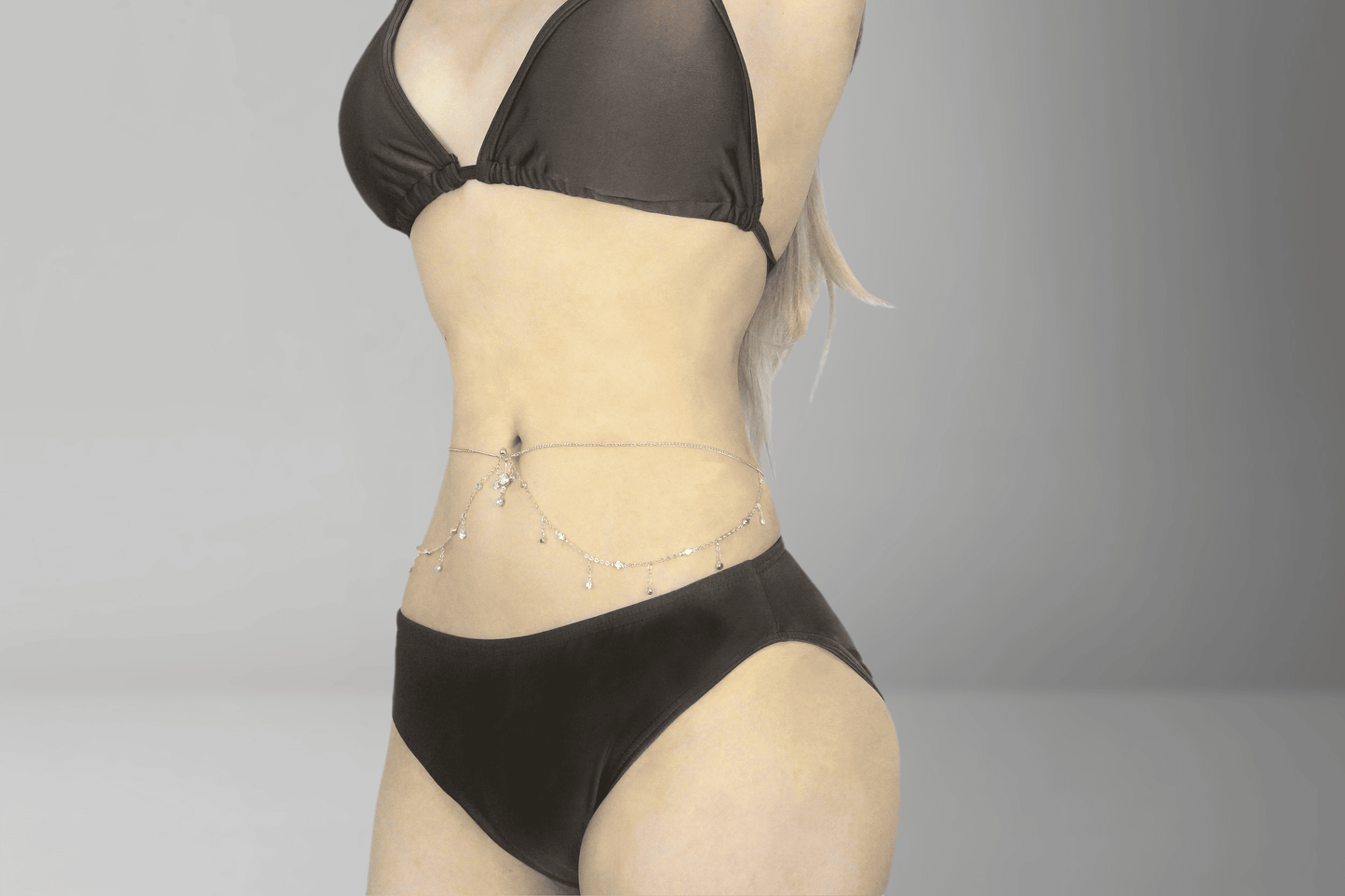 AuraNest Ocean Bloom Lace Bikini Set - Delicate Sheer Lace Cover-Up Top & Shorts for Beach Goddess Vibes